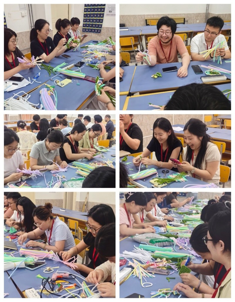 【匠心手作，情暖端午】指尖扭出端午意，粽香匠心润师心——信息科学与工程学院开展教职工端午手工创作活动
